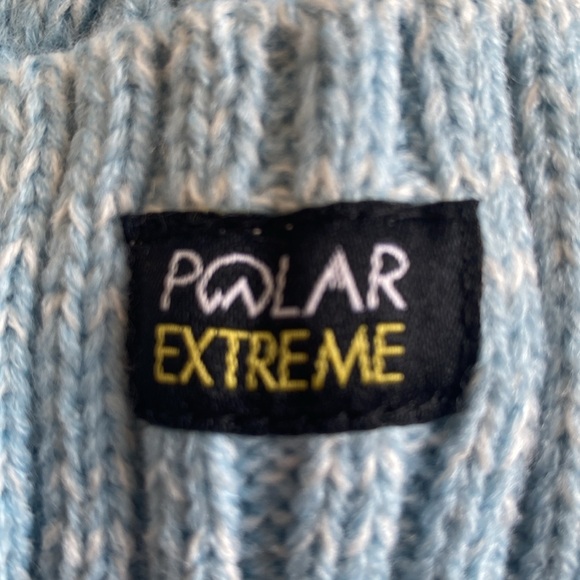 Polar Extreme Ice Blue Women's Thermal Insulated Winter Knit Hat Beanie Size OSM - Picture 7 of 8